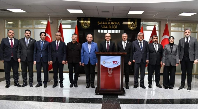 Bakan Şimşek, Şanlıurfa'da 