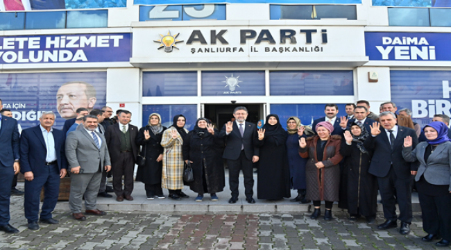 Bakan Yumaklı'dan Şanlıurfalı Çiftçilere müjde