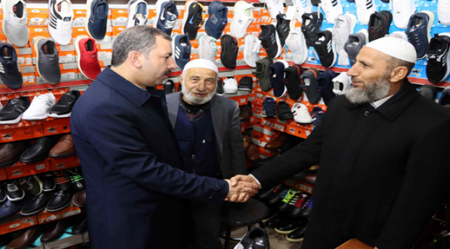 Başkan Baydilli esnaf buluşmalarını sürdürüyor