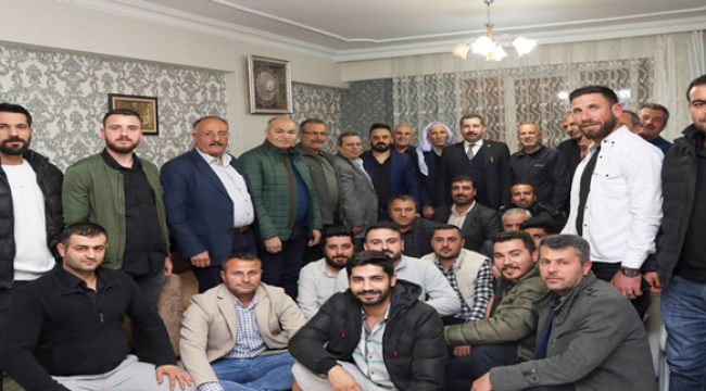 Başkan Baydilli ev toplantılarında vatandaşlarla buluşuyor