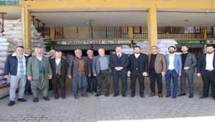 Başkan Baydilli Ve Milletvekili Cevheri Şire Pazarı Esnafı İle Buluştu