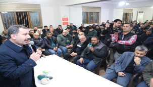 Başkan Baydilli'ye miting gibi ev toplantısı
