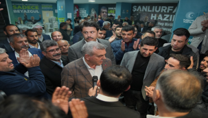 Başkan Beyazgül, "Şanlıurfa 31 Mart'ta 'İstikrar Sürsün, Şanlıurfa Büyüsün' Diyecektir"