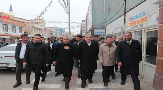 Başkan Beyazgül ve Seyyithan Atilla Ceylanpınar'da Gönülleri Fethetti