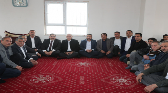Başkan Canpolat'a Kırsal mahallelerden tam destek