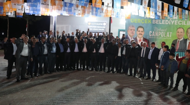 Başkan Canpolat, AK demek eşittir hizmet demek