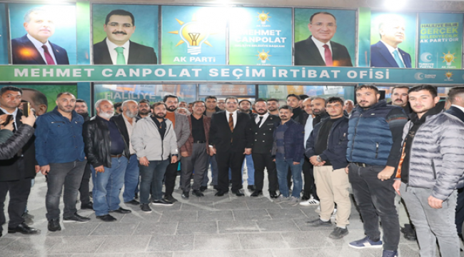 Başkan Canpolat: Ak Parti demek millete hizmet demek