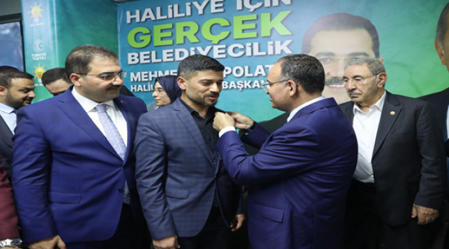 Başkan Canpolat: Biz sahada arı gibi harıl harıl çalışıyoruz