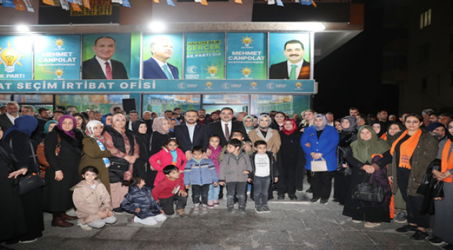 Başkan Canpolat: Bizler Haliliye'nin Hizmetkarlarıyız