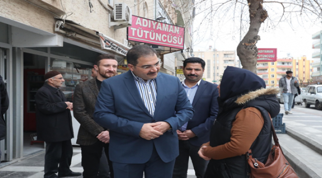 Başkan Canpolat, Esnafla İç İçe Olmaya Devam Ediyor 