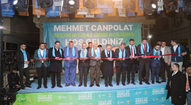 Başkan Canpolat Haliliye hazır, Halliliye kararlı 