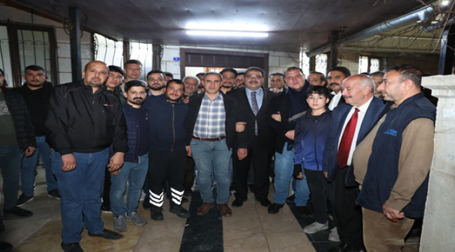 Başkan Canpolat: Hizmetlerimizle birlikte yanınızda duracağız