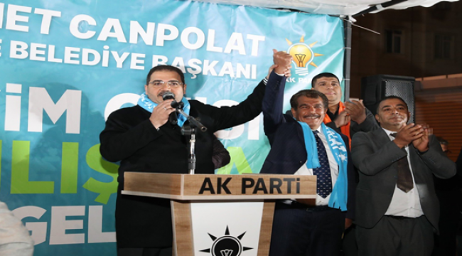 Başkan Canpolat: Laf Üstüne Laf Değil, Eser Üstüne Eser Ortaya Koyuyoruz