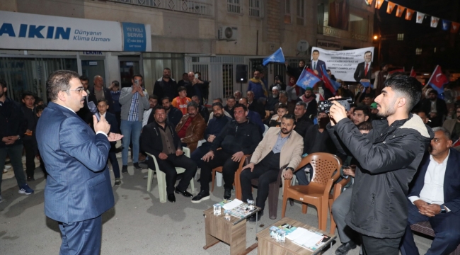 Başkan Canpolat, Şanlıurfa halkı her zaman Cumhurbaşkanı Erdoğan'ın yanındadır 