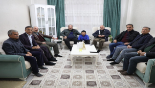 Başkan Ekinci'den hane ziyaretleri