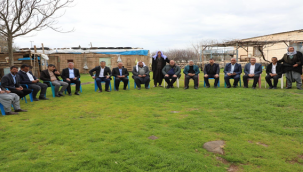 Başkan Ekinci hizmetlerin devamı için kırsal mahallelerde destek istedi