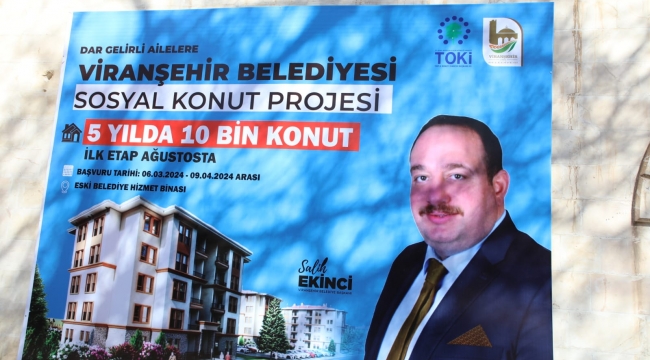 Başkan Ekinci müjdeyi duyurdu! Viranşehir tarihinde bir ilk 