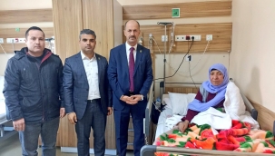 Başkan Yavuz Şehit Annesini Yalnız Bırakmadı