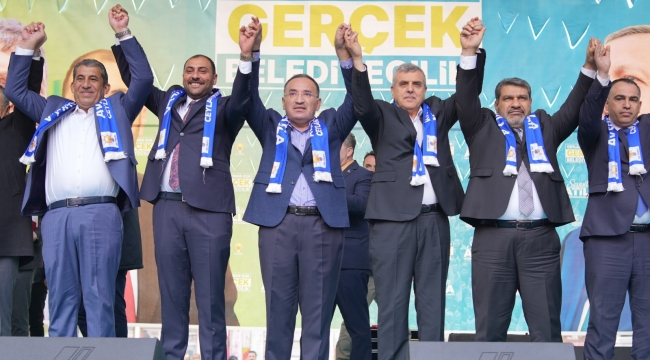 Ceylanpınar'da AK sevda sokaklara taştı 