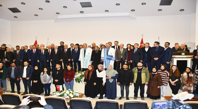 Dr. Hulusi Akar'a Harran Üniversitesi'nde Fahri Doktora Payesi Tevdi Edildi