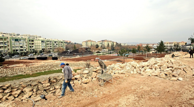 Eyyübiye Batıkent Tematik Parkı Tamamlanıyor