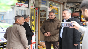 Eyyübiye Belediye Başkanı Mehmet Kuş SSK Caddesi'nde Halkla Buluştu