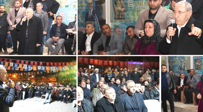 Eyyübiye'de AK Parti coşkusu büyümeye devam ediyor
