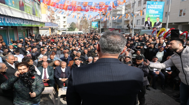 Eyyübiye'de AK Parti Coşkusu Dalga Dalga Büyüyor