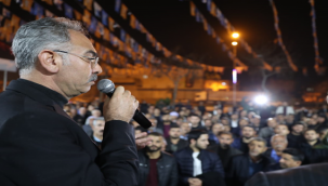 Eyyübiye'de her akşam miting heyecanı yaşanıyor