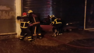 Eyyübiye'de iş yeri yangını korkuttu!