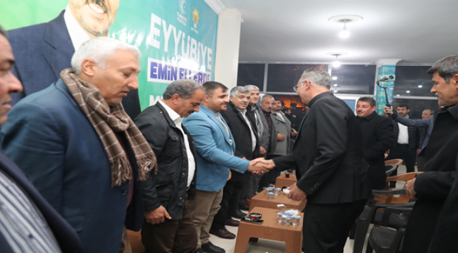 Eyyübiye Esnafı Mehmet Kuş'un Yanında