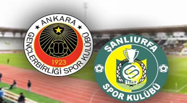 Gençlerbirliği- Şanlıurfaspor