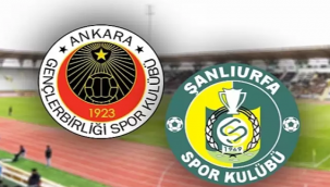 Gençlerbirliği- Şanlıurfaspor