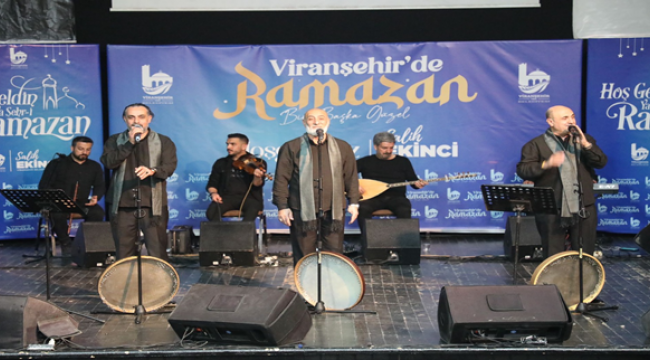 Grup Tillo Viranşehirlilere unutulmaz bir ramazan akşamı yaşattı