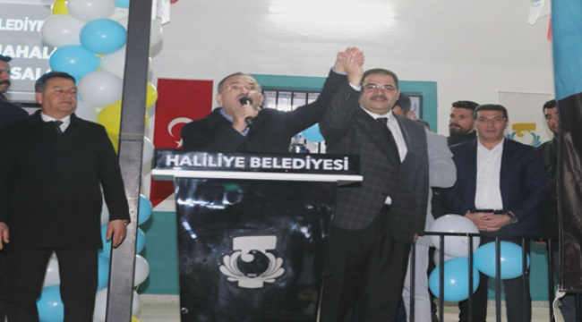 Haliliye Belediyesinden coşkulu açılış töreni