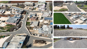 Harran kırsalında asfalt yol seferberliği sürüyor