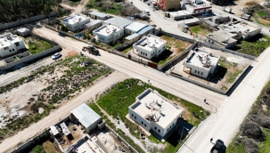 Harran TOKİ Bölgesinde Asfalt Çalışmaları Sürüyor