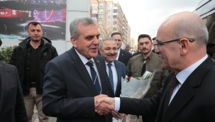 Hazine ve Maliye Bakanı Şimşek'ten Başkan Beyazgül'e Ziyaret