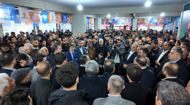 İBaşkan Baydilli'nin seçim ofisi coşkuyla açıldı  Karaköprü Belediye