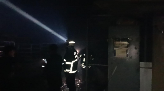 OSB'de korkutan yangın 