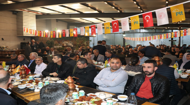 PTT Çalışanları İftarda Buluştu