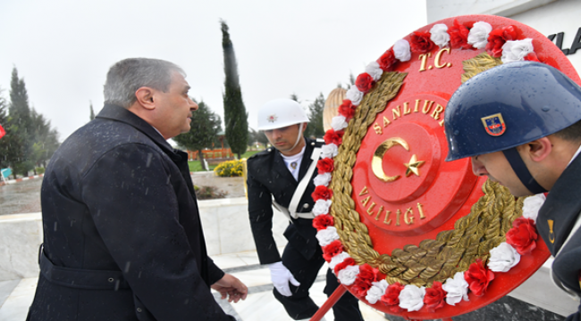 Şanlıurfa'da 18 Mart Çanakkale Zaferi ve Şehitleri anma günü
