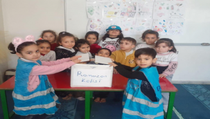 Şanlıurfa'da Minikler İhtiyaç Sahiplerine "Ramazan Kolisi" Hazırladı