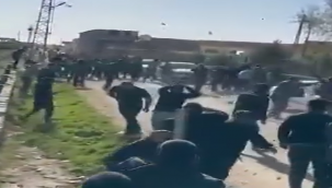 Şanlıurfa'da taşlı kavga! 