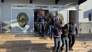 Şanlıurfa'da telefon dolandırıcılığı operasyonunda 5 zanlı tutuklandı