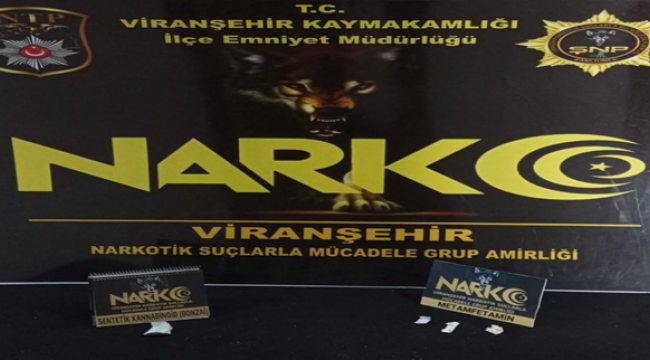 Şanlıurfa'da uyuşturucu operasyonu, 2 tutuklama