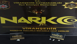 Şanlıurfa'da uyuşturucu operasyonu, 2 tutuklama