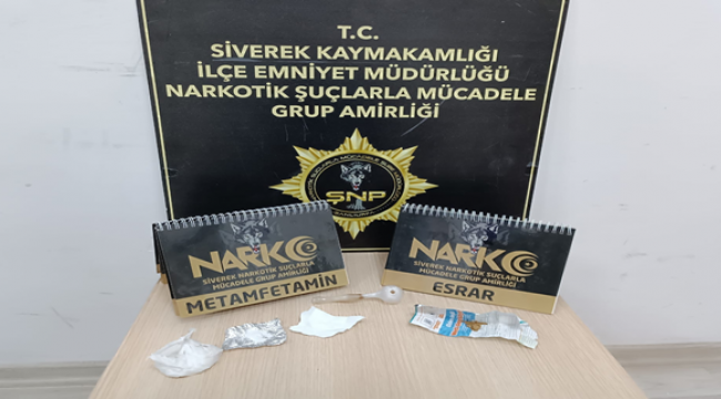 Siverek'te uyuşturucu operasyonu, 4 gözaltı