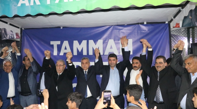 Tammah aşiretinden AK Parti'ye tam destek 