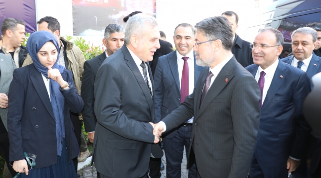 Tarım ve Orman Bakanı İbrahim Yumaklı Başkan Beyazgül'e ziyaret